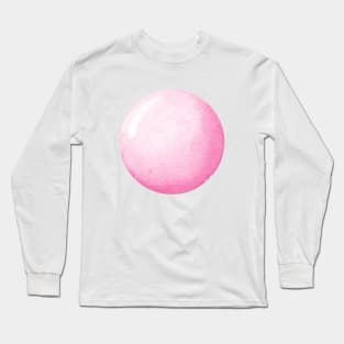 Pink bubble Long Sleeve T-Shirt